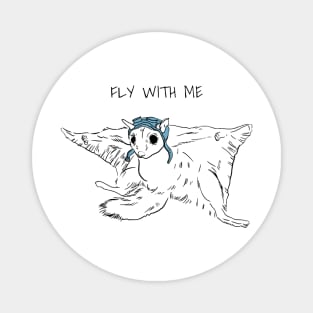 Fly with Me Magnet